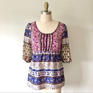 Anthro Esme & Esyllte Peasant Top